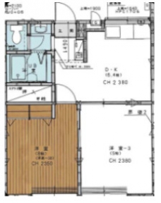 ピュアパレスの間取り図