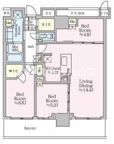 ザ・タワー十条の間取り図