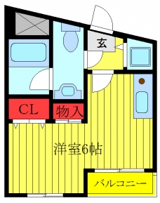 FWビルの間取り図