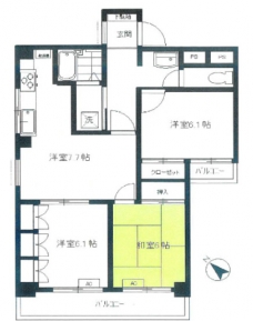 クラウンプラザの間取り図