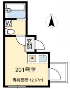 イルヴィラージュ田端の間取り図