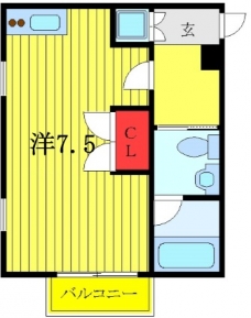 ASH OHYAMAの間取り図