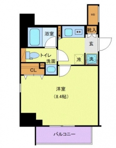 ＡＺＥＳＴ大山東の間取り図