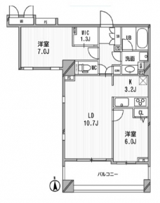 アーデン神保町の間取り図
