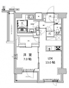 S-RESIDENCE板橋大山の間取り図