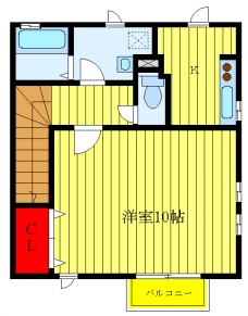 メゾンオトヌの間取り図