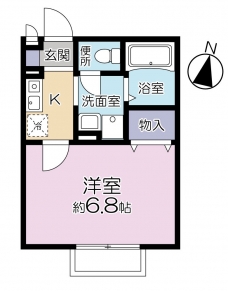 K・メゾンの間取り図