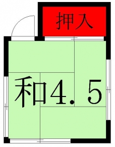 大和荘本館の間取り図
