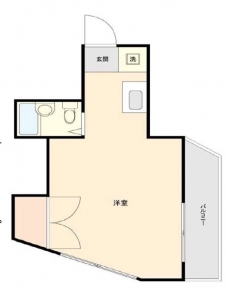 ハイネヴィラの間取り図