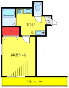 シャロムガーデンの間取り図