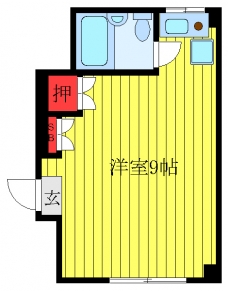 石川ビルの間取り図