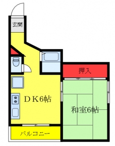 パークヒル舎人の間取り図