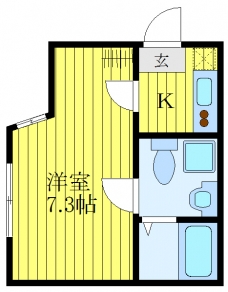 ワイ スクエアの間取り図