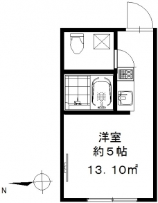 ＭａｈａｌｏＲｅｓｉｄｅｎｃｅ東尾久の間取り図
