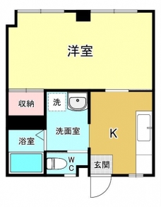 サウス長崎の間取り図