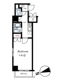 メインステージ池袋の間取り図