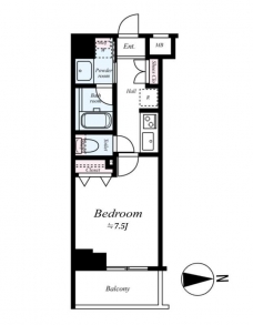 デュオステージ鷺ノ宮の間取り図