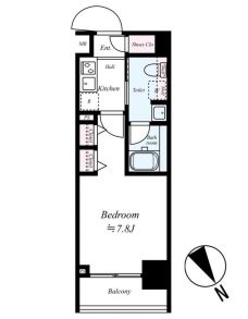 AXAS池袋Residenceの間取り図