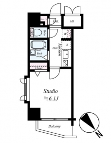 クレイス・プリンシア池袋の間取り図