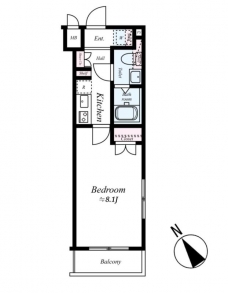 LUXEAER常盤台．AZの間取り図