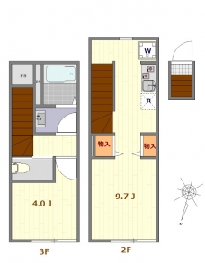 マーレ西巣鴨の間取り図