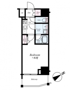ロアール赤羽の間取り図