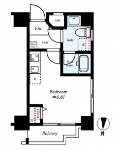 L－Flat板橋区役所前の間取り図
