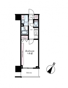 フュージョナル王子HY'sの間取り図
