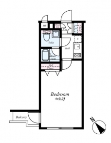イアース東武練馬Ⅱの間取り図