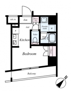 Ｃａｌｄｏ池袋Ｌの間取り図
