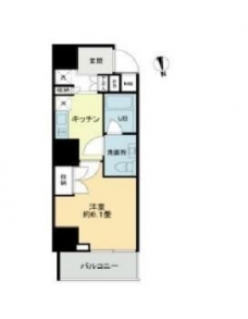 ＶＩＯＲ文京関口の間取り図