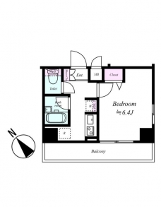 SIN-City駒込の間取り図