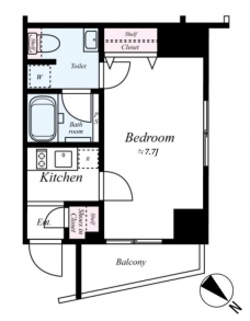 DIPS小竹向原の間取り図
