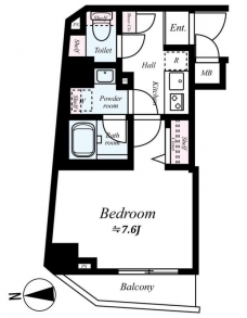 セジョリ新江古田の間取り図