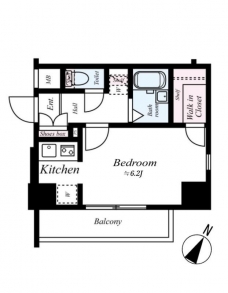 レピュア大塚の間取り図