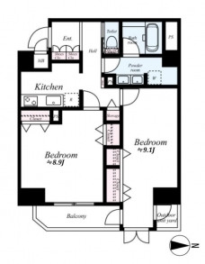 ステージファースト北千住の間取り図