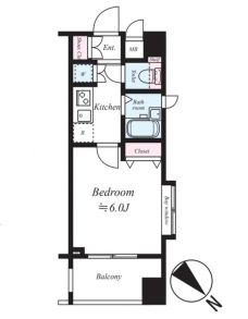 レジオス池袋イーストの間取り図