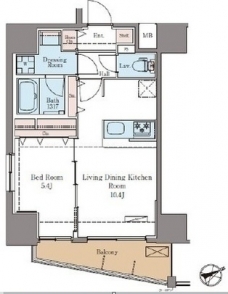 ＢｌｕＲｏｃｋ板橋の間取り図