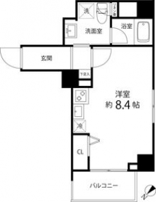 ハイリーフ上野の間取り図
