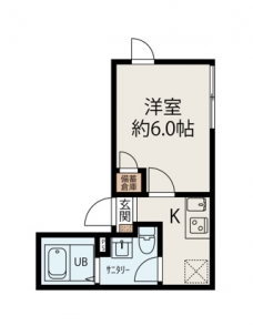 CIEL町屋の間取り図