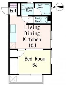 グリーンコーポラスの間取り図