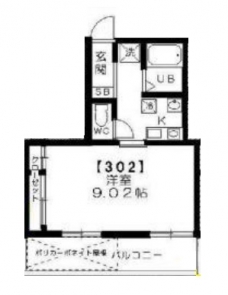 メイプルリーフ北戸田の間取り図