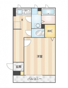 Palcon Max 新都心の間取り図