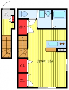 Ｔｈｉｒｄ　Ｂｒａｎｃｈの間取り図