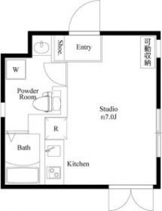 CERES北千住の間取り図