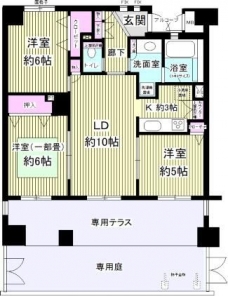 Ｄ’グラフォート加賀の間取り図