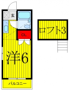 ビュークレストの間取り図