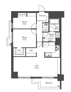 アリススプリングス綾瀬の間取り図