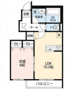 コントレイルⅠの間取り図