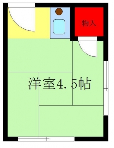 内藤荘の間取り図